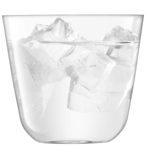 L.S.A. | G1747-09-301 | Arc Tumbler 260ml Clear Set of 4 Pieces