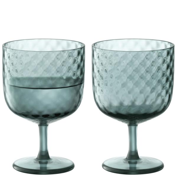 L.S.A. | G1750-12-165 | Dapple Wine Glass 325ml Water Blue Set of 2 Pieces