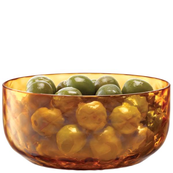 L.S.A. | G1752-12-131 | Dapple Bowl 12cm sun amber