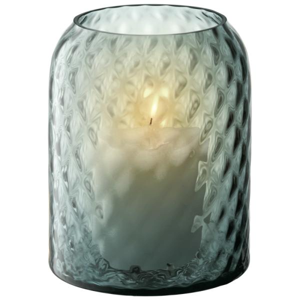 L.S.A. | G1755-16-165 | Dapple Vase/Lantern H16cm Water Blue