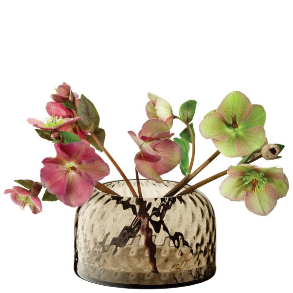 L.S.A. | G1756-10-132 | Dapple Vase H10.5cm Earth Brown