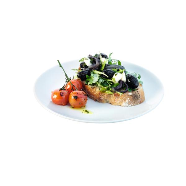 L.S.A. | P079-24-997 | Dine Serving Coupe Lunch Plates 24 cm Set of 4 Pieces