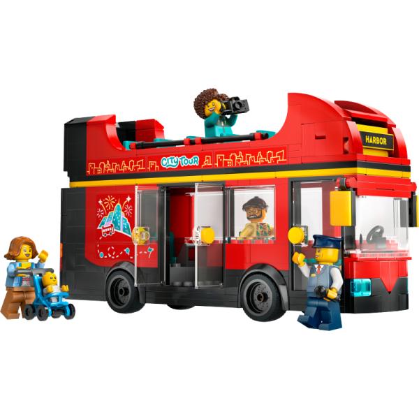 60407 | Red Double-Decker Sightseeing Bus
