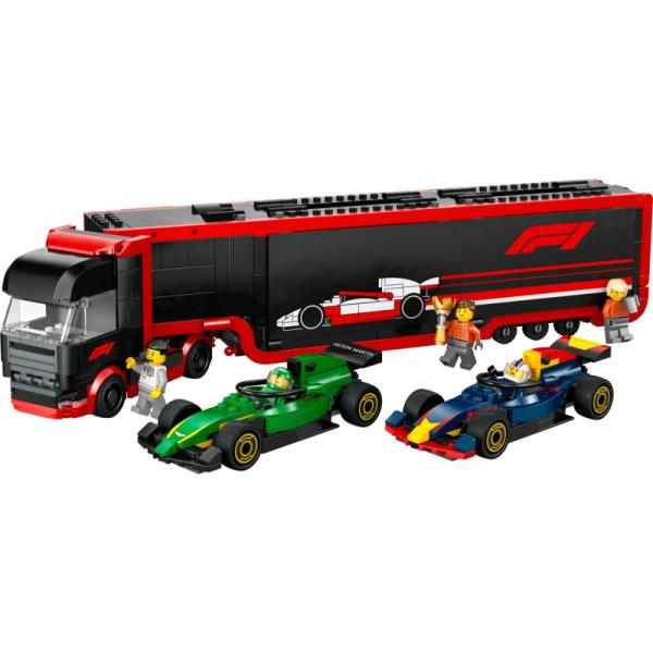60445 | F1® Truck with RB20 & AMR24 F1® Cars
