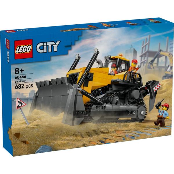 60466 | Yellow Bulldozer with Front Loader