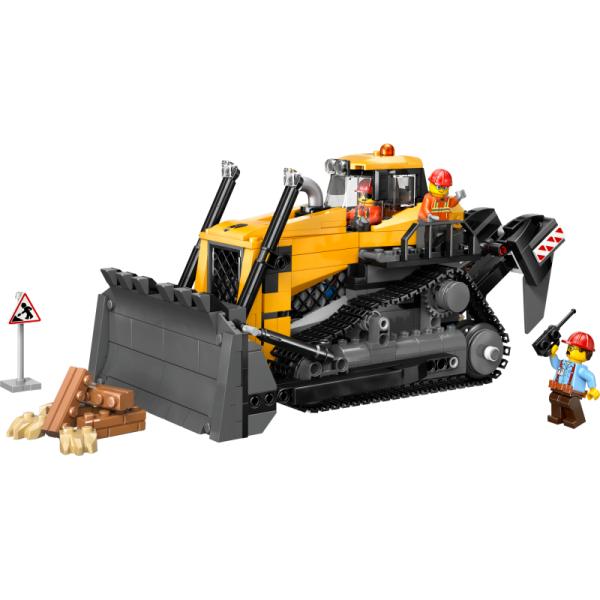 60466 | Yellow Bulldozer with Front Loader