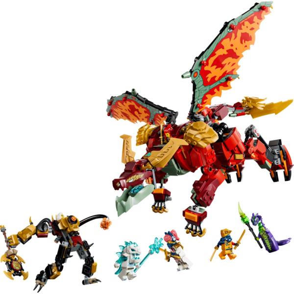 71868 | Wyldfyre's Transforming Dragon Mech