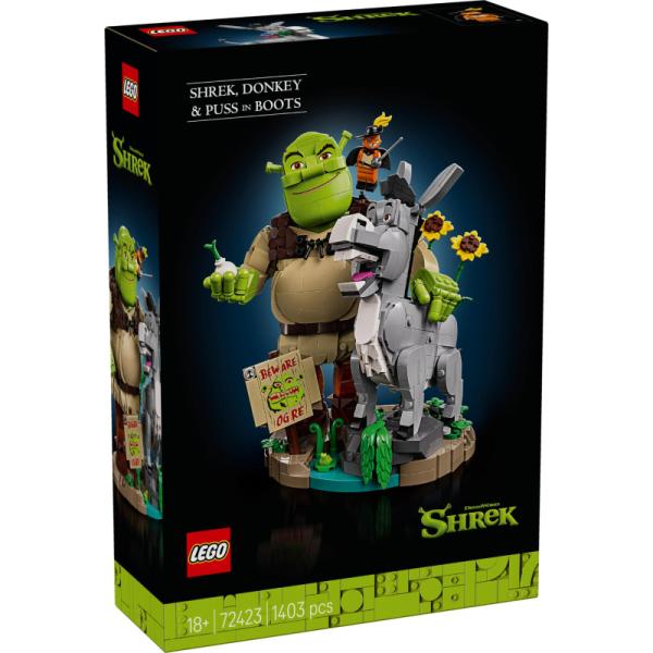 72423 | Shrek, Donkey & Puss in Boots