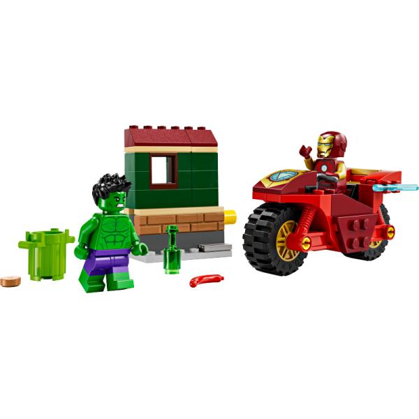 76287 | Iron Man with Bike and The Hulk