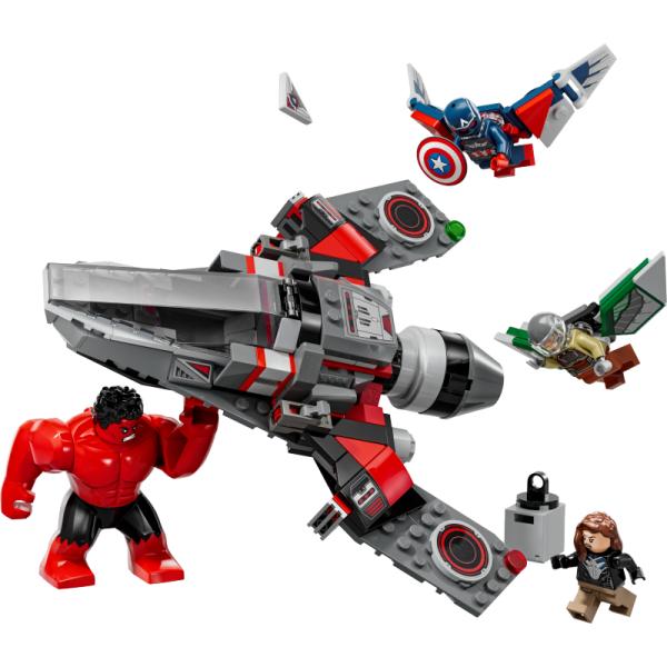 76292 | Captain America vs. Red Hulk Battle