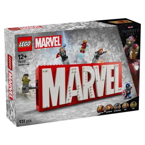 76313 | MARVEL Logo & Minifigures