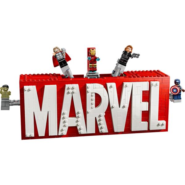 76313 | MARVEL Logo & Minifigures