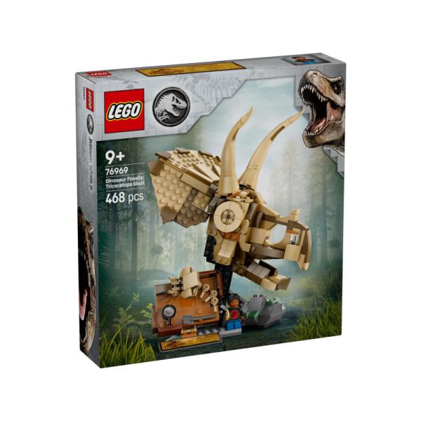 76969 | Dinosaur Fossils: Triceratops Skull