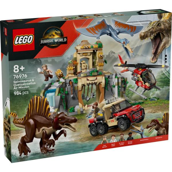 76976 | Spinosaurus & Quetzalcoatlus Air Mission