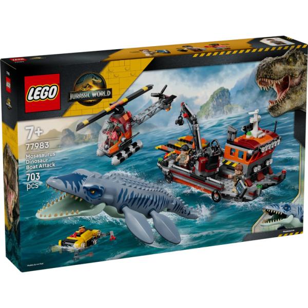 77983 | Mosasaurus Dinosaur Boat Attack