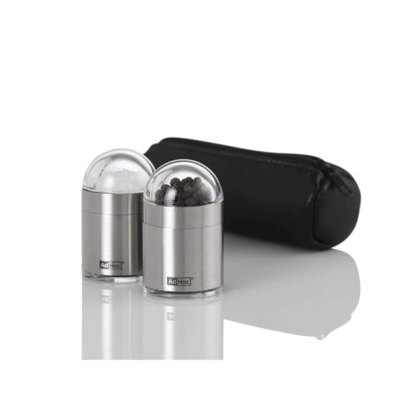 AdHoc | MP15_SET | Peknick To Go Pepper and Salt Mill Set of 3 Pieces