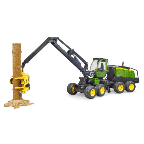 02135 | John Deere 1270G Harvester With One Tree Trunk