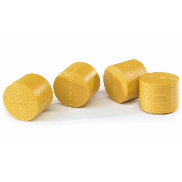 02344 | 4 Round Hay Bales Ockery For Claas Rollant 250