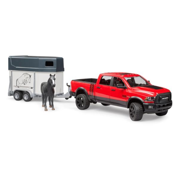 02501 | Ram 2500 Power Wagon With Horse Trailer And Horse