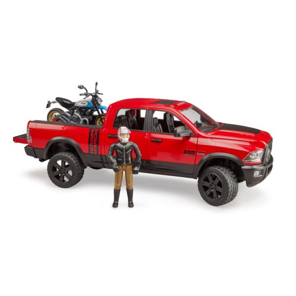 02502 | RAM 2500 Power Wagon with Scrambler Ducati Desert Sled