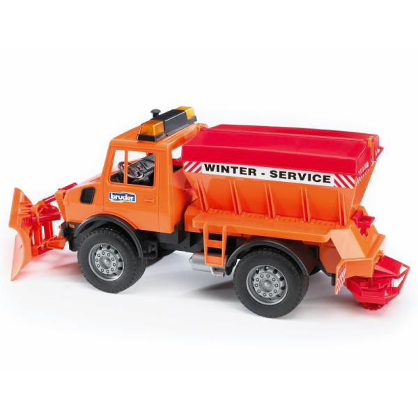 02572 | MB-Unimog Winter SErvice With Snow Plough