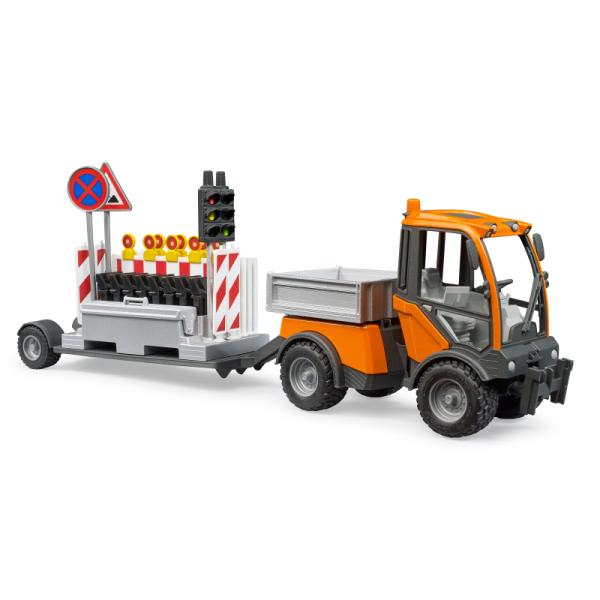 02693 | VarioCar with Platform and Road Safety Trailer