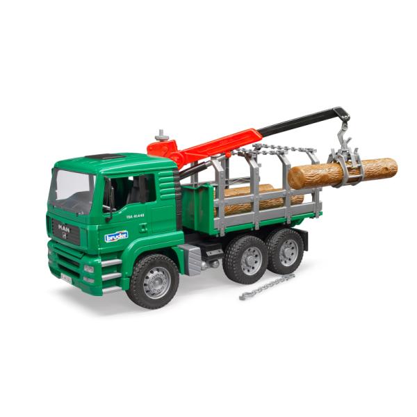 02769 | MAN Timber Truck With Loading Crane