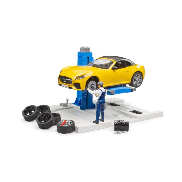 62112 | Bworld Car SErvice Centre + Bruder Roadster
