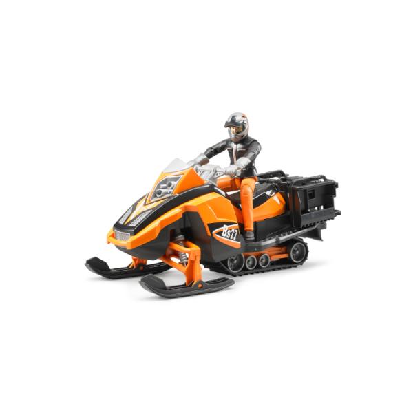 63101 | Snowmobil With Driver And Accessories