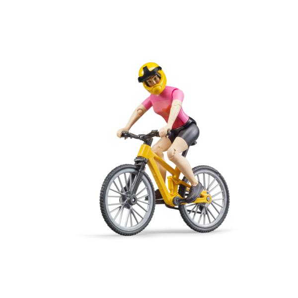 63111 | Mountain Bike with Female Cyclist