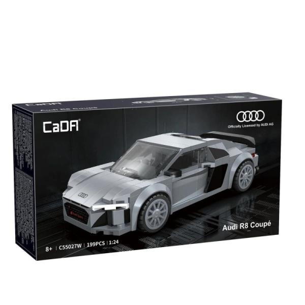 C50027W | Audi R8 Coupe Grey 1:24