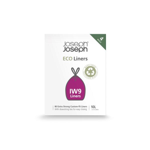 Joseph Joseph | 30154 | IW9 10l Eco Liners 80 Pcs (Grey)