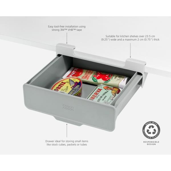 Joseph Joseph | 8500020 | Cupboardstore™ Under-Shelf Storage Drawer
