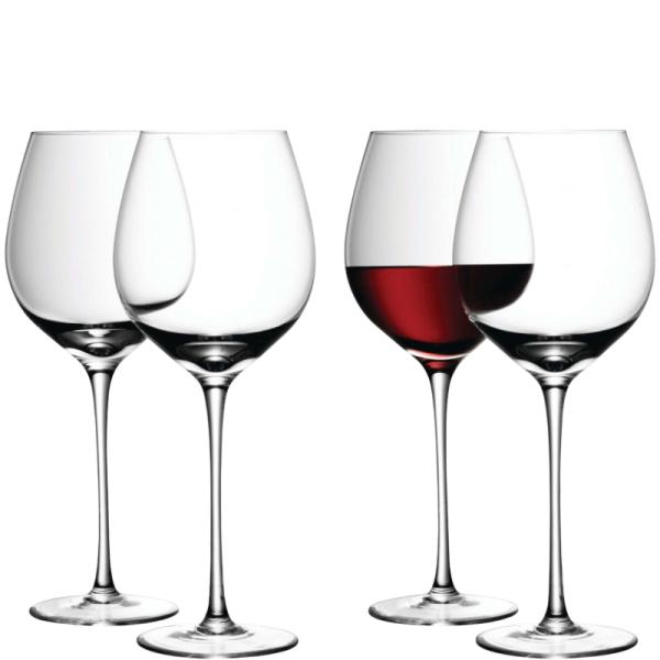 LSA | G939-27-991 | Wine Red Wine Glass 750ml Set Of 4 Pieces