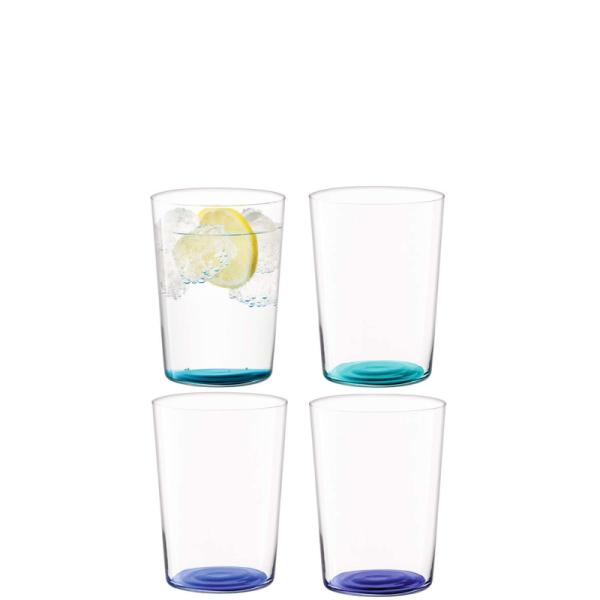 LSA | G060-18-714 | Coro Glass Tumbler Large 560ml Set Of 4 Pieces