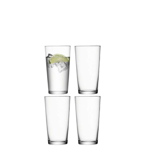 LSA | G059-11-992A | Gio Juice Glass Large 320ml Set Of 4 Pieces