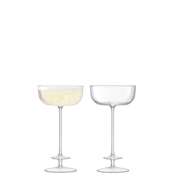 LSA | G1557-07-301 | Champagne Theatre Champ. Saucer 210ml Set Of 2 Pieces