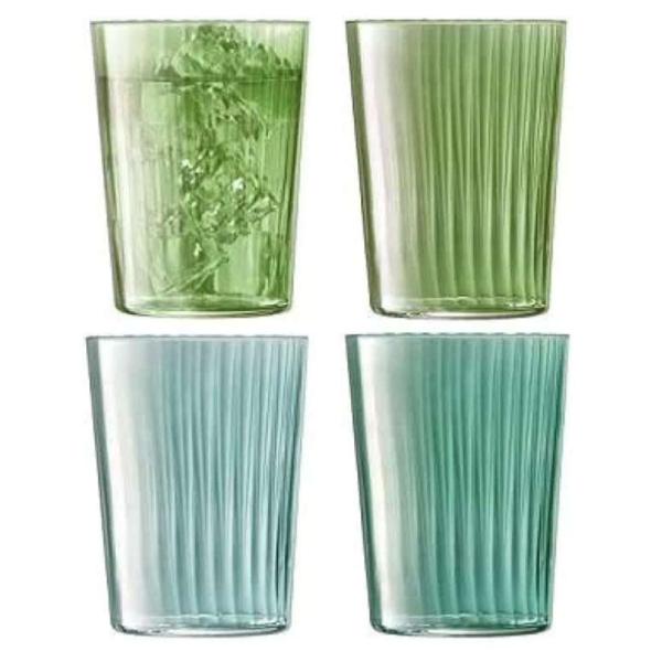 LSA | G060-18-150 | Gems Tumbler 560ml Jade Set Of 4 Pieces