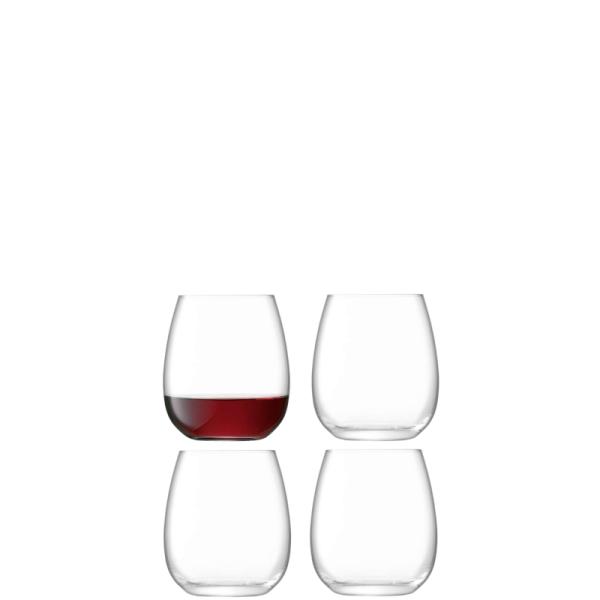 LSA | G1621-16-301 | Borough Stemless Glass 455ml Set Of 4 Pieces