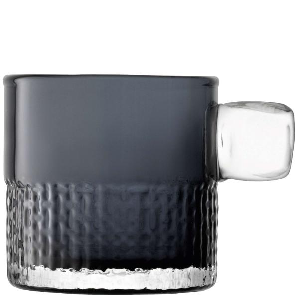 LSA | G1708-09-134 | Handle Tealight Holder H9cm Slate