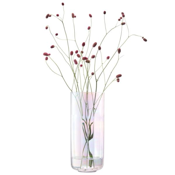 LSA | G1736-28-401 | Pearl Lantern/Vase H28.5cm Mother Of Pearl