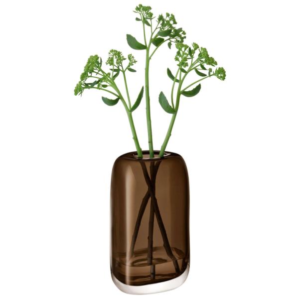LSA | G1742-24-133 | Melt Vase H24cm Mushroom Brown