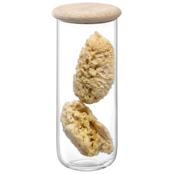 LSA | G1744-28-301 | Dine Container & Oak Lid Ø 12.5cm H28cm