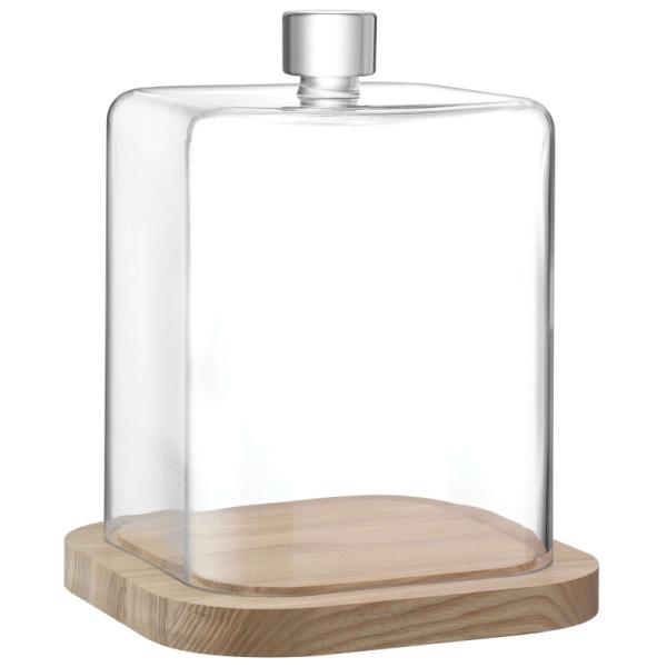 LSA | G1766-39-301 | Pavilion Dome & Ash Base H39cm L30cm W30cm Clear