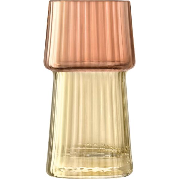 LSA | G1779-12-624 | Gems Vase H 12cm Amber