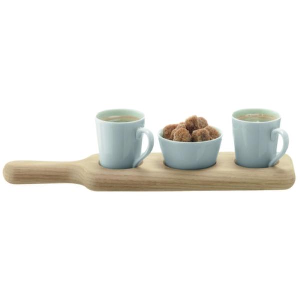 LSA | P229-00-517 | Paddle Espresso Duo Set Of 3 Pieces