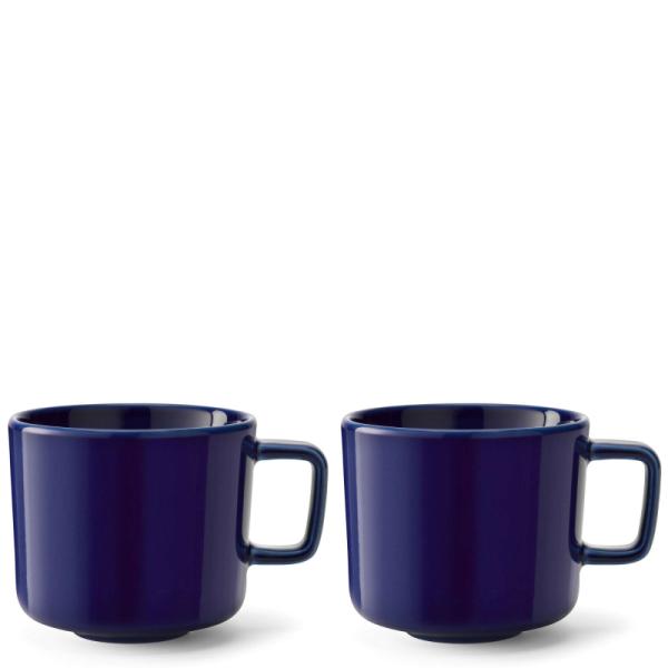 LSA | P286-25-002 | Collective Coffee Or Tea Cup 260ml Set Of 2 Pieces Cobalt