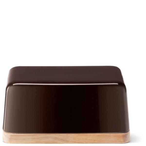 LSA | P292-14-003 | Collective Butter Dish With Wooden Lid Mocha