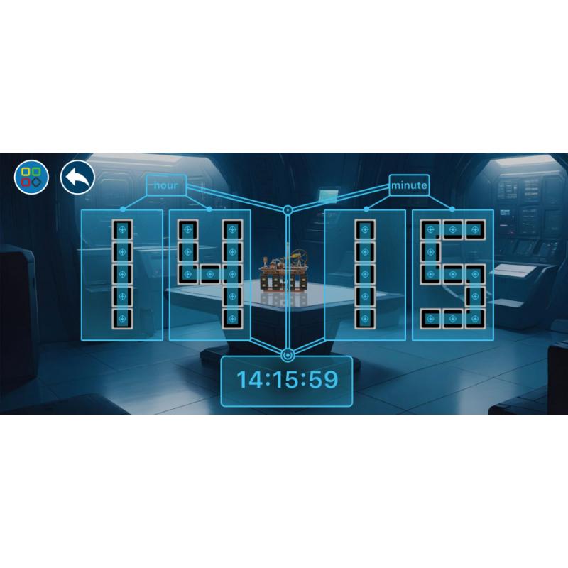 10180 | Stempunk Cube Clock