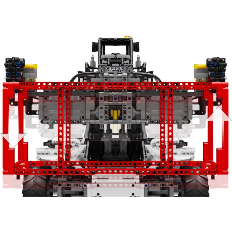 17029 | Container Truck Red